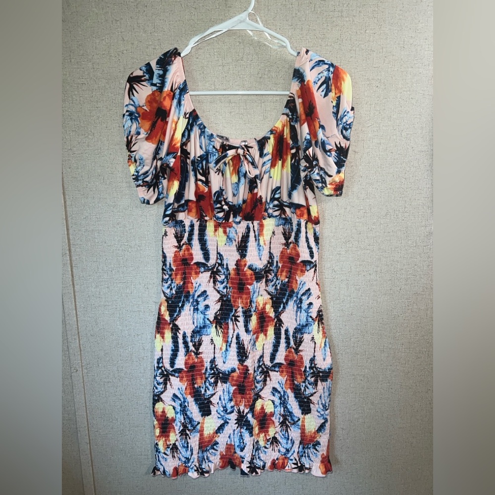 Love By Design Multicolor Floral Mini Dress